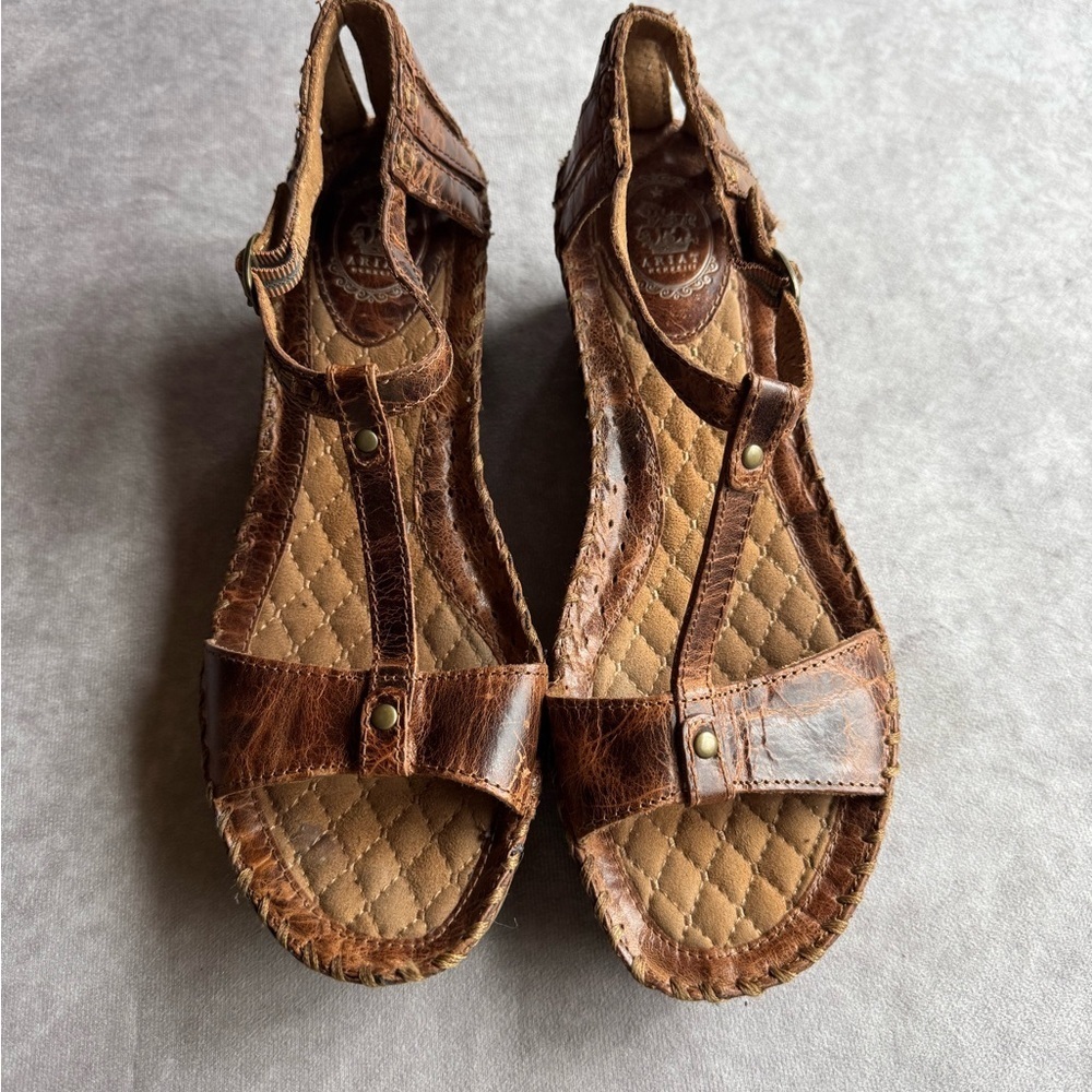 Ariat Shalimar Tan Leather Sandals
